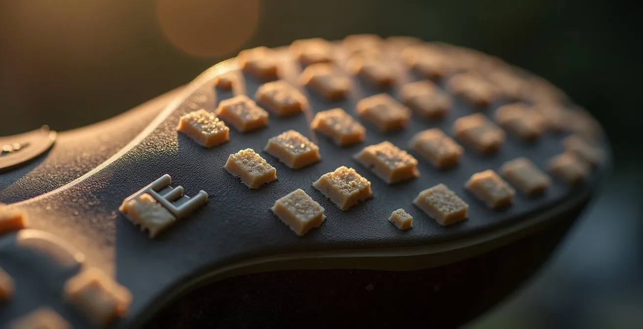 Visualisation créative de l'économie à long terme des chaussures durables